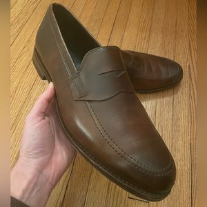 Allen Edmonds “Wooster Street” Leather Penny Loafers Size 11 D